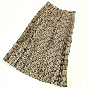 6 ◎【商品ランク:B】バーバリー ブルーレーベル BURBERRY BLUE LABEL ノバチェック プリーツスカート size36 レディース ボトムス 婦人服