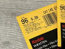 KODAK コダック　3インチ角 75mm NDゼラチンフィルター 0.3／0.6／0.9 （3枚1セット） 　未開封 長期保管品_画像3