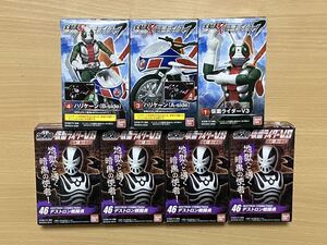 SHODO-X 仮面ライダー掌動駆 + SHODO 仮面ライダーVS　仮面ライダーV3＋ハリケーン(AB-Side)＋デストロン戦闘員4体　未開封品①