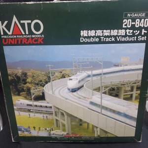 KATO Nゲージ　複線高架線路セット　20-840