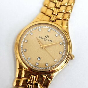 Laurent Dodane ローレン ドダーヌ デイト 18K GOLD ELECTROPLATED クォーツ 腕時計