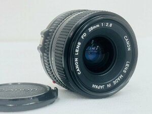 1円スタート Canon キャノン FD 28mm F2.8 オールド レンズ 一眼カメラ 広角レンズ 単焦点
