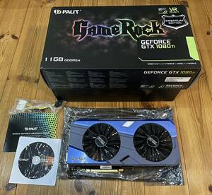 【ジャンク】Palit GeForce GTX 1080 Ti 11GB GameRock Premium