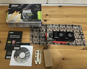 【中古】NVIDIA MSI GTX1050Ti LP ロープロファイル