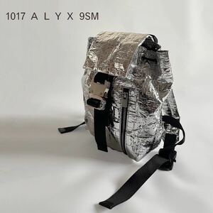 1017 ALYX 9SM アリクス 19AW Baby X-bag Silver/シルバー ショルダーバックパック マシューDiorディオールメンズ【新品未使用/付属品】