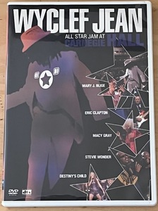 Wyclef Jean ワイクリフ・ジョン All Star Jam at Carnegie Hall 2001 DVD 中古 ライヴ映像 スティーヴィー・ワンダー サード・ワールド