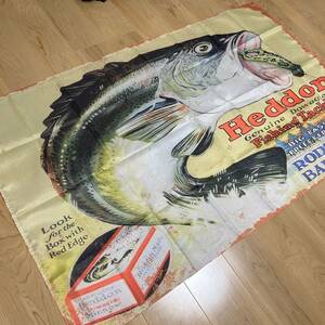 HEDDON へドン U＿A107 150×90 釣り ルアー バス 旗 フラッグ アメリカン雑貨 インテリア雑貨 スイッシャ― ポスター バナー USA レトロ