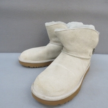 YSS4067★UGG/アグ KAREL カレル ムートンブーツ ショートブーツ 1019639 24cm★A_画像1