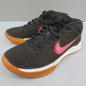 YSS4102★NIKE/ナイキ スニーカー バッシュ KOBE　A.D.　MID コービー ブラック/ガム 26cm★A