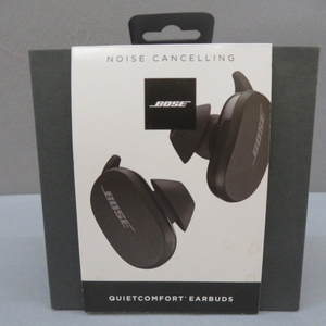 B321★BOSE ボーズ QuietComfort Earbuds 完全ワイヤレスイヤホン ブラック 831262-0010　1/23★A