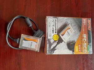 BUFFALO　PCMCIAスロット用 SCSI-2 インターフェイスカード　IFC-SCD MELCO PCカード用　中古美品