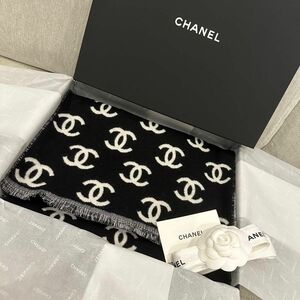 新品　CHANEL シャネル　マフラー　リバーシブル