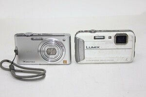 【カメラ2台まとめ売り】Panasonic DMC-FX66・FT25 #0093-762