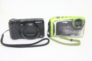 【カメラ2台まとめ売り】SONY DSC-HX30V・FUJIFILM XP120 #0093-766