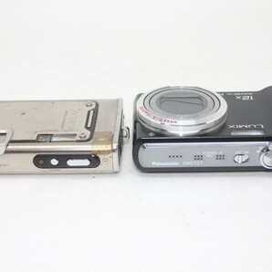 【カメラ4台まとめ売り】Nikon S9300・Panasonic DMC-TZ7 FX40・Olympus μ 1030 SW #0093-787の画像8