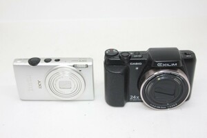 【カメラ2台まとめ売り】Canon 220F・CASIO EX-H60 #0093-789