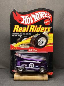 11000台限定！ VW Bus (Volkswagen Drag Bus) 《HWC.com 4 Real Riders》 《ワーゲン ドラッグ バス》 2005年 Hot Wheels ホットウィール