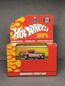 Mongoose Funny Car 《100% Hot Wheels 40th Anniversary》 【マングース ファニー カー】 2008年 ホットウィール