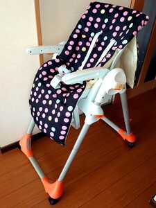 折り畳み コンパクト ハイチェア リクライニング ベビーチェア ハイチェアー いす イス 椅子 ベビー 赤ちゃん キッズ 新生児 食事 離乳食