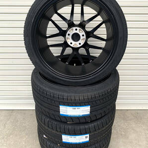 Benz ベンツ W205 C-Class 等 C11M 20インチ マットブラック アルミホイール タイヤ set 4本 225/35R20 245/35R20 8.5J 9.5J ET45 _の画像3