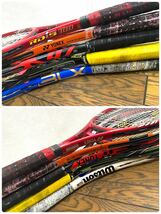 テニスラケット●中古品●まとめ売り ○YONEX○WILSON○ダンロップ○BABOLAT○ブリヂストン○グラフィンタッチ○PACIFIC○PRINCE_画像7