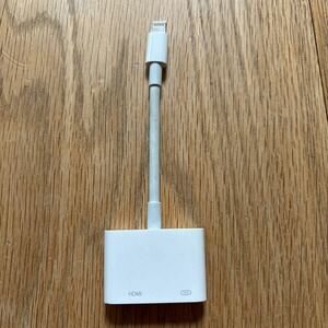 Lightning Apple アップル 純正品 AV アダプタ HDMI 変換ケーブル iPhone iPad 動作確認済