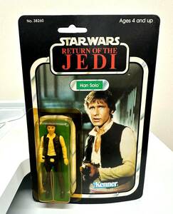 超貴重！！激レア！！ 未開封 オールドケナー ハン・ソロ　　別ジャケット！！STAR WARS THE RETURN OF THE JEDI　