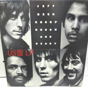 US盤LP/JEFF BECK GROUPジェフ・ベック・グループ/ROUGH AND READY/PE-30973