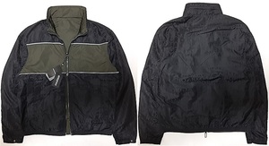 [新品] EMPORIO ARMANI　シャドーロゴ入りとなる【メンズ・ジャケットブルゾン】◆2021-22年秋冬モデル　サイズ：48(M相当)　◆色：黒