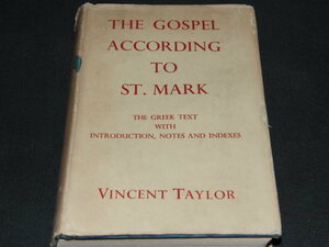 aa5■THE GOSPEL ACCORING TO ST MARK/洋書