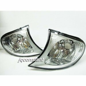 BMW E46 latter term 2002-2004y sedan * touring corner lamp winker chrome inner 