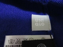 ユニクロ　綺麗な紫★タートルネック～薄手セーター　ウールマーク付き_画像8