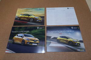  Renault Lutecia R.S. основной каталог 2018.6 версия ограничение Trophy aklapo vi chi каталог 2019.1 версия аксессуары каталог 2019.3 версия новый товар 