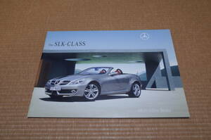 メルセデス・ベンツ SLK クラス 本カタログ 2009年10月版 SLK 55 AMG SLK200 SLK350