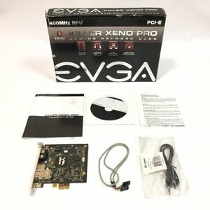 ◆希少品！現状渡し◆EVGA KILLER XENO PRO ゲーミングネットワークカード 128-P2-KN01-TR (PCI-E 2.0)