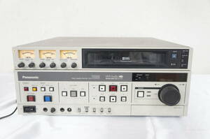 ① Panasonic パナソニック AG-7500 業務用 S-VHS ビデオデッキ ビデオレコーダー 0601151411