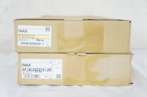 ⑤ LIXIL INAX SF-WL420SYXJG2 SF-WL420SYX(JW) シングルレバー 混合水栓 2点セット デッドストック 在庫品 7001221011