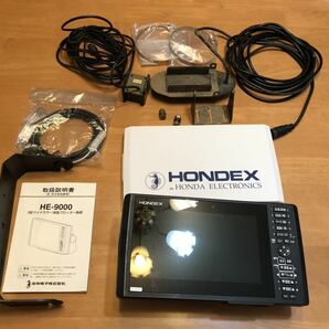 ホンデックス・HE-9000（中古品）琵琶湖ポイントデータ入り！の画像1