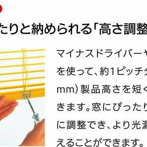 【タチカワ機工オーダーブラインド】【幅161～180cm×高さ81～100cm】オーダーサイズ1cm単位でご指定/巾25mm/立川機工ファーステージの画像10