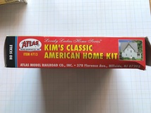 【アメリカ型ストラクチャー】ATLAS / KIM'S CLASSIC AMERICAN HOME KIT（プラ製） _画像2