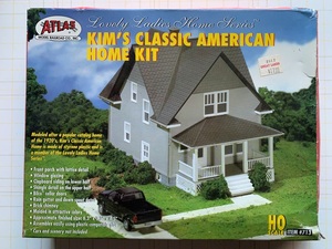 【アメリカ型ストラクチャー】ATLAS / KIM'S CLASSIC AMERICAN HOME KIT（プラ製） 