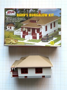 【アメリカ型ストラクチャー】ATLAS / BARB'S BUNGALOW KIT（プラ製） 