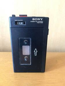 【不動品】SONY カセットコーダー 「PRESSMAN」TCM-100B　