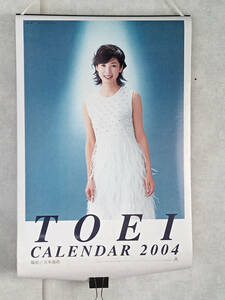 [ не использовался хранение товар ]TOEI восток . календарь CALENDAR 2004