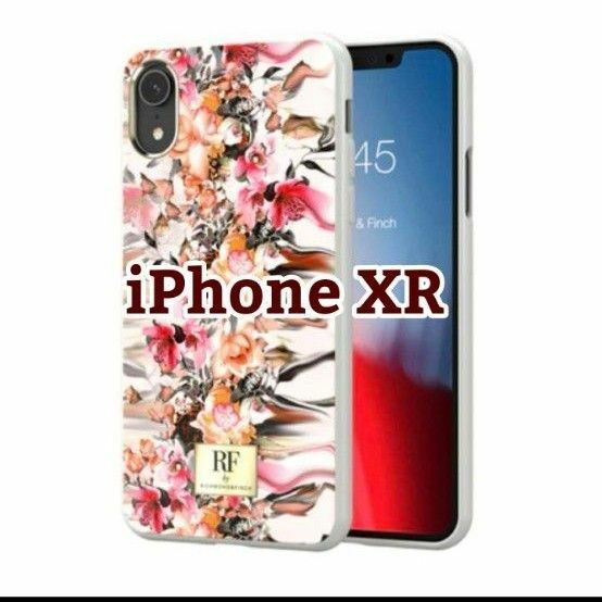 Richimond&Finch iPhone XR ケースマーブルフラワー リッチモンドフィンチ 花柄