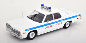 KK scale 1/18 Dodge Monaco Chicago Police 1974　ダイキャスト製　ダッジ　パトカー