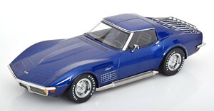 ＜予約品＞　KK scale 1/18 Chevrolet Corvette C3 1972　ブルーメタリック　ダイキャスト製　シボレー　コルベット