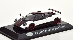 1/43 スーパーカーコレクションばらし Pagani Zonda Cinque 2009　パガー二