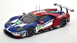  распродажа Ixo 1/18 Ford GT #68 24h Le Mans 2018 Hand/Muller/Bourdais Ford Ixo 