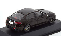 solido 1/43 Alfa Romeo Giulia Quadrifoglio 2019　ブラック　アルファロメオ　ジュリア_画像2